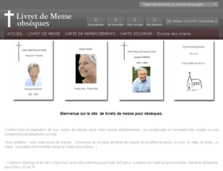 livret-de-messe-enterrement.com screenshot