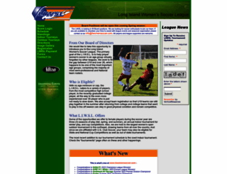 liwomensoccer.com screenshot
