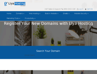 liyahosting.com screenshot