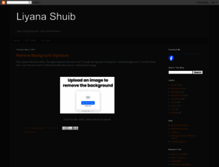 liyanashuib.blogspot.com screenshot
