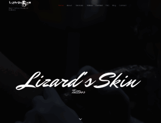 lizardsskintattoos.com screenshot