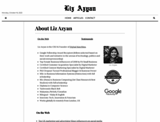 lizazyan.com screenshot