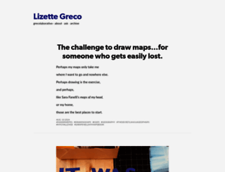 lizettegreco.com screenshot