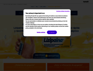 lizipaina.es screenshot