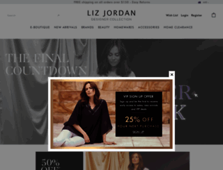 lizjordan.com.au screenshot