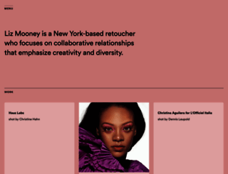 lizmooney.com screenshot