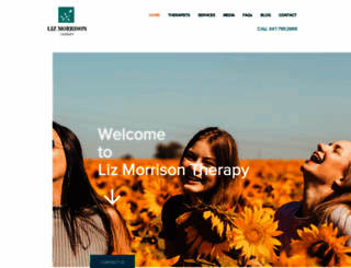 lizmorrisontherapy.com screenshot