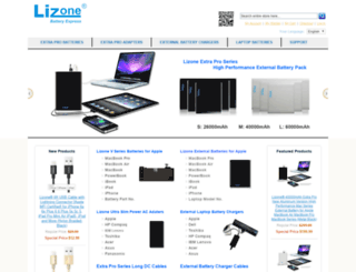 lizone-us.com screenshot