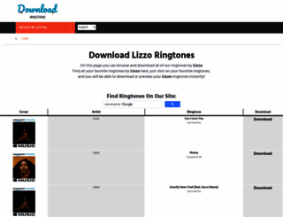 lizzo.download-ringtone.com screenshot
