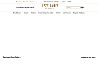 lizzyjames.com screenshot