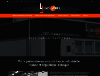 lj-industries.fr screenshot