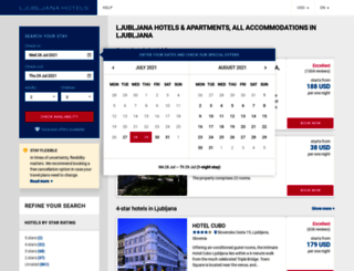 ljubljana-hotel.com screenshot