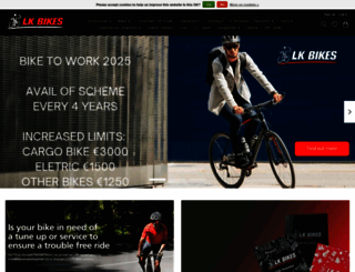 lkbikes.com screenshot