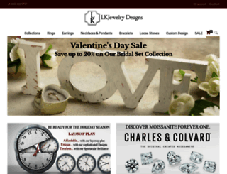 lkjewelrydesigns.com screenshot