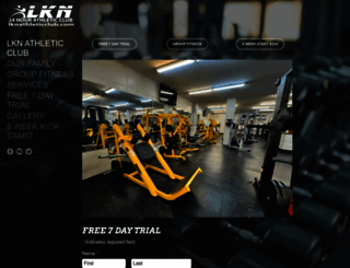 lknathleticclub.com screenshot