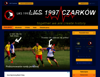 lksczarkow.futbolowo.pl screenshot