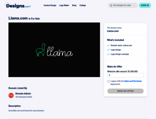 llama.com screenshot