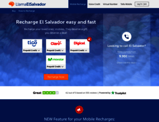 llamaelsalvador.com screenshot