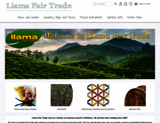 llamafairtrade.co.uk screenshot