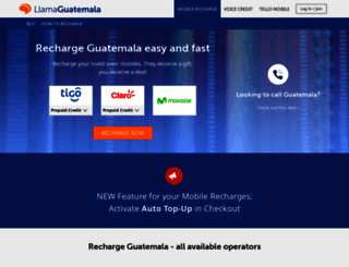 llamaguatemala.com screenshot