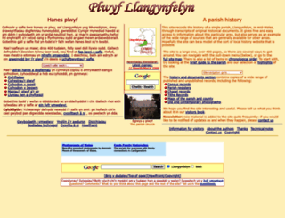 llangynfelyn.org screenshot