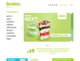 llaollao.es screenshot