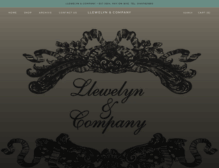 llewelynandcompany.com screenshot