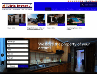 lliriainvest.com screenshot