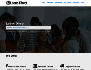 lloansdirect.co.uk screenshot