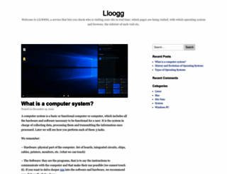 lloogg.com screenshot