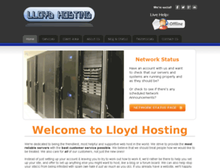 lloyd.hosting screenshot