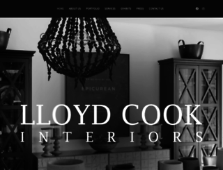 lloydcookinteriors.co.za screenshot