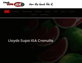 lloydsiga.com.au screenshot