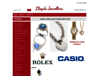 lloydsjewellers.com screenshot