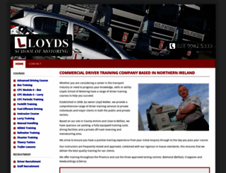 lloydsmotoring.co.uk screenshot