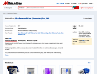 llrncare.en.made-in-china.com screenshot