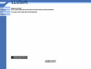 llusoft.com screenshot
