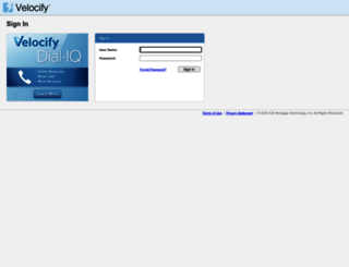 lm.velocify.com screenshot
