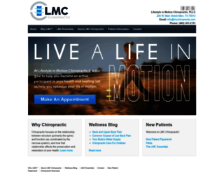lmcchiropractic.com screenshot