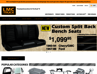 lmctrucks.com screenshot