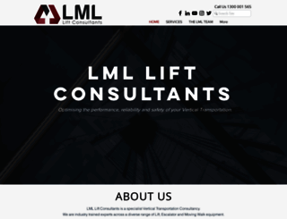 lmlliftconsultants.com.au screenshot