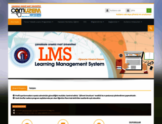 lms.comu.edu.tr screenshot