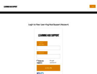 lms.learninghubsupport.com screenshot