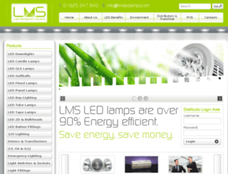 lmsledlamps.com screenshot