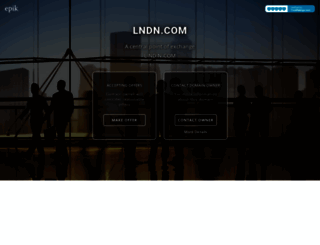 lndn.com screenshot