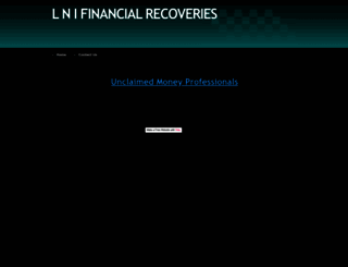 lnifinancialrecoveries.synthasite.com screenshot