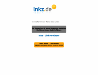 lnkz.de screenshot