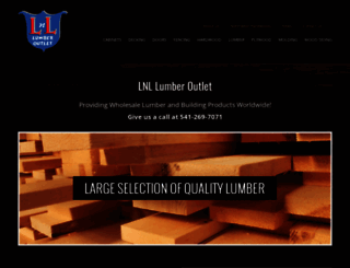 lnl-lumberoutlet.com screenshot