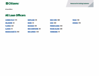 lo.citizensbank.com screenshot