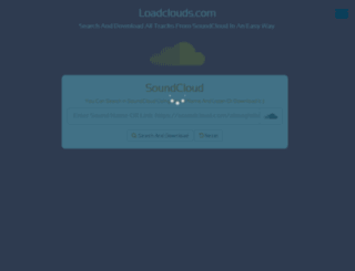loadclouds.com screenshot